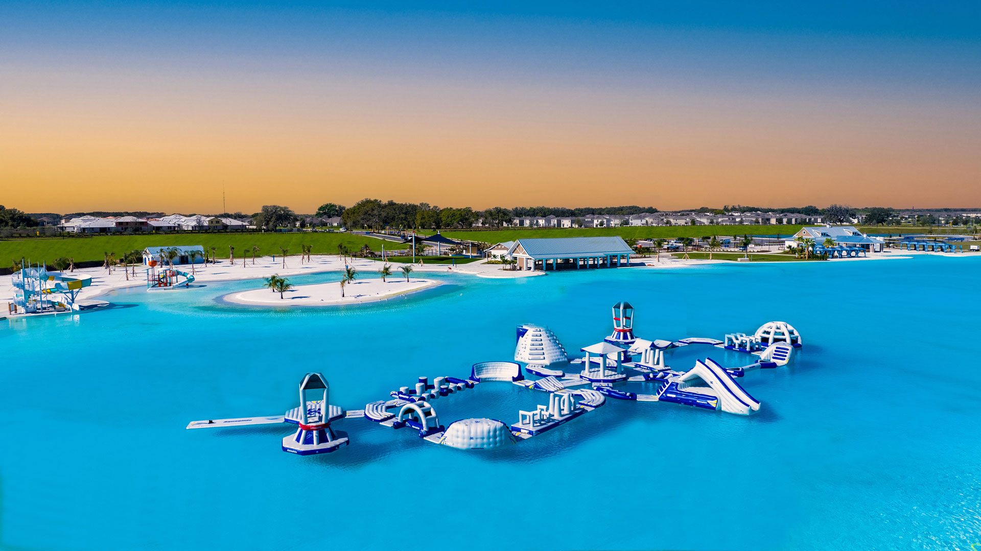 Photo of the Mirada Lagoon - A great location to Paddleboard in Tampa