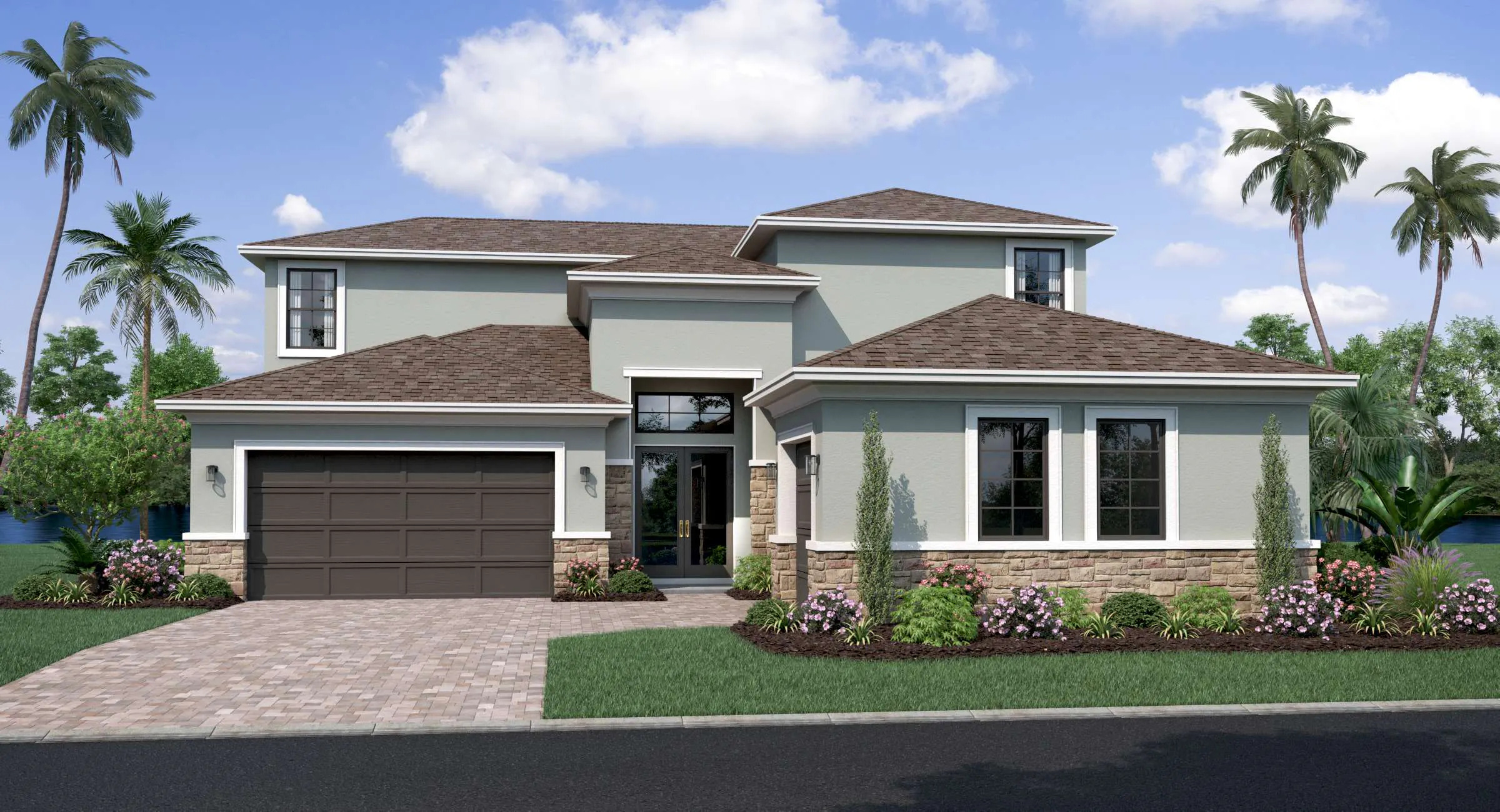 Egret Home Model - Eagles Cove at Mirada by DRB Homes