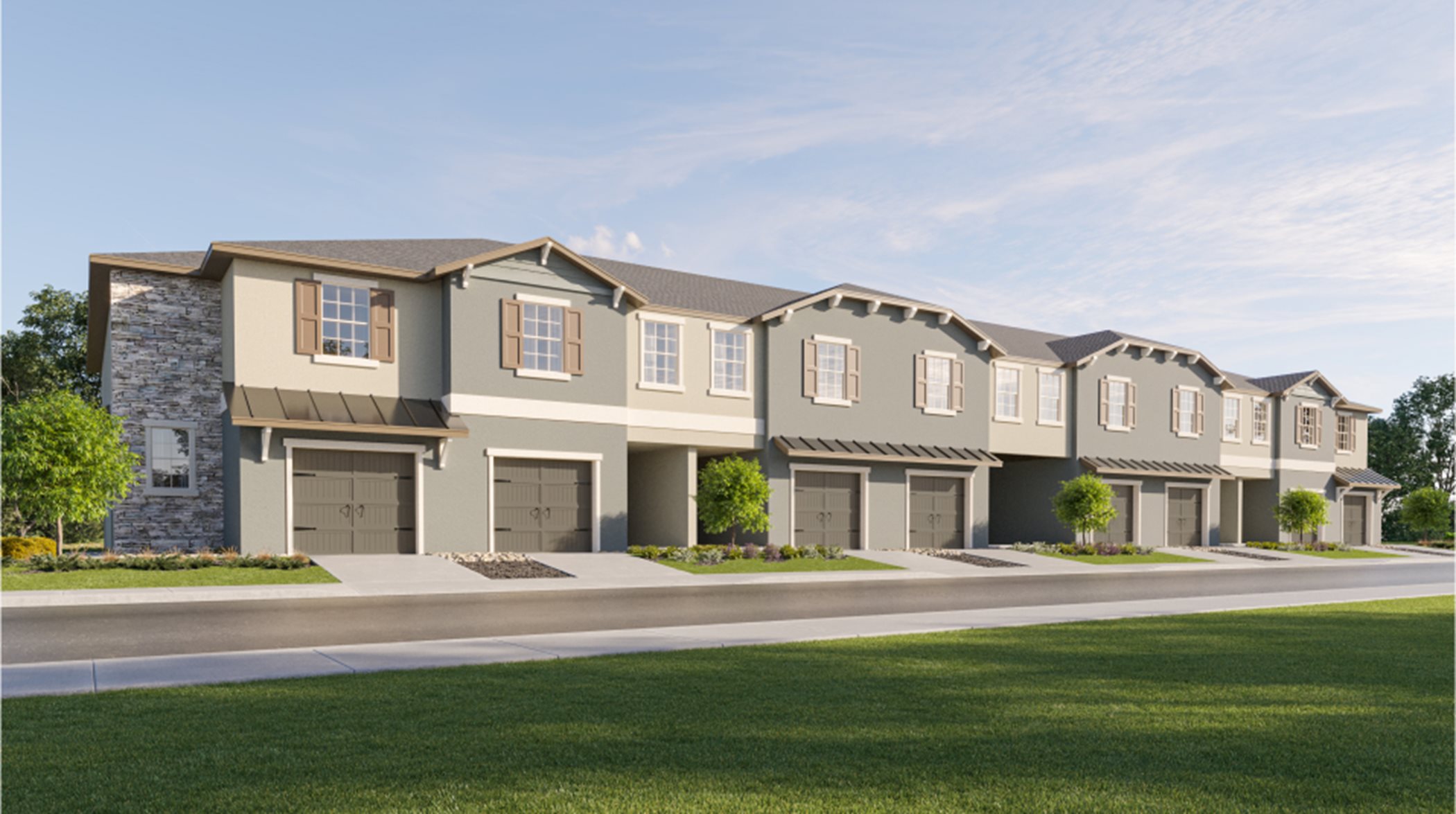 the town states at Mirada by Lennar homes